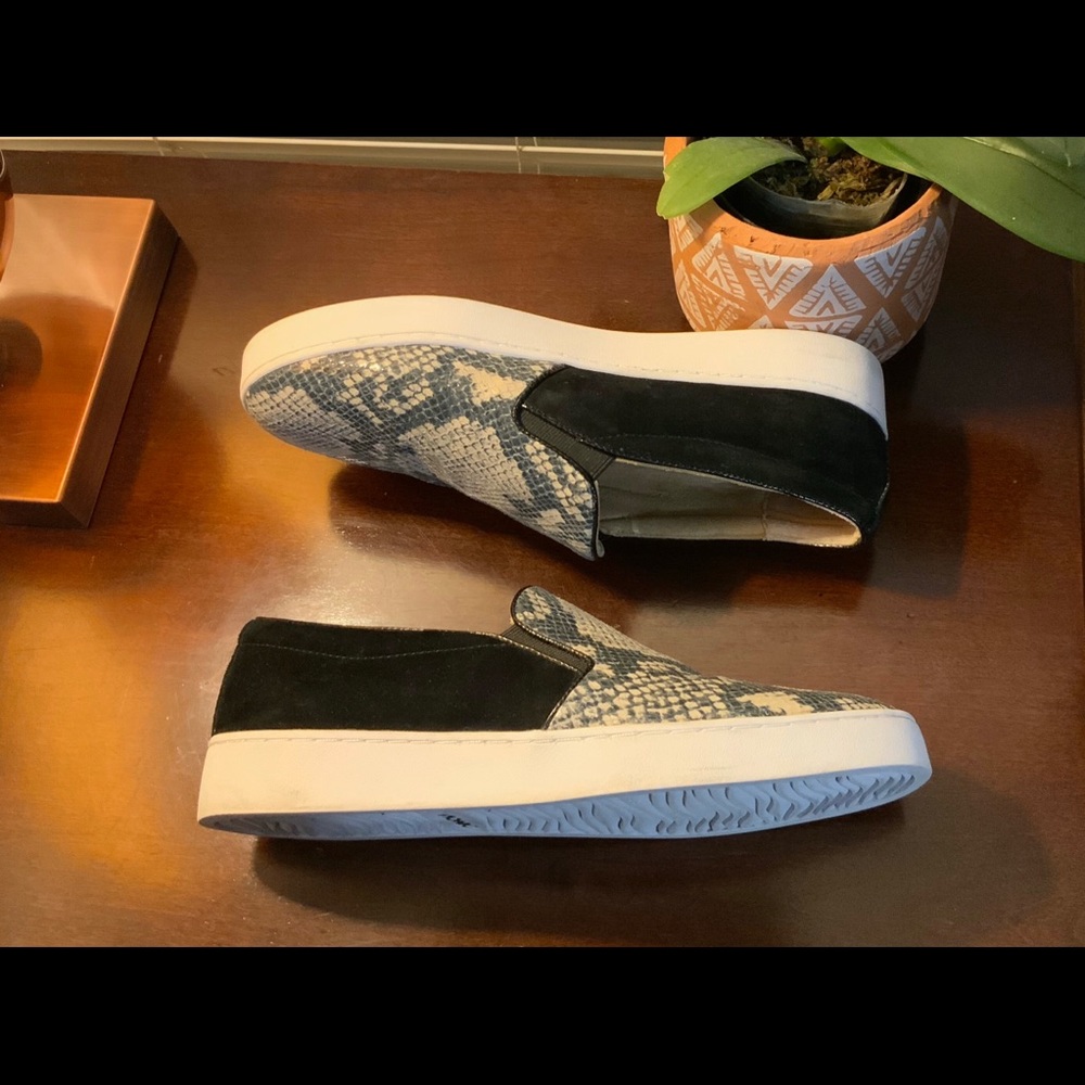 Black and Grey Vionic Sneakers